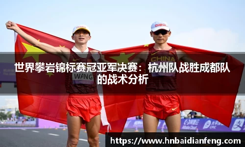 世界攀岩锦标赛冠亚军决赛：杭州队战胜成都队的战术分析